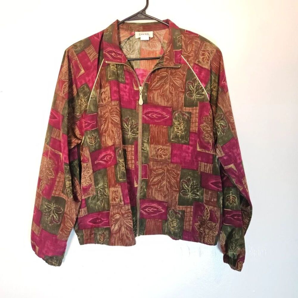 Vintage Teddi Fall Themed Jacket Size XL